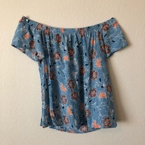 Off the shoulder shirt